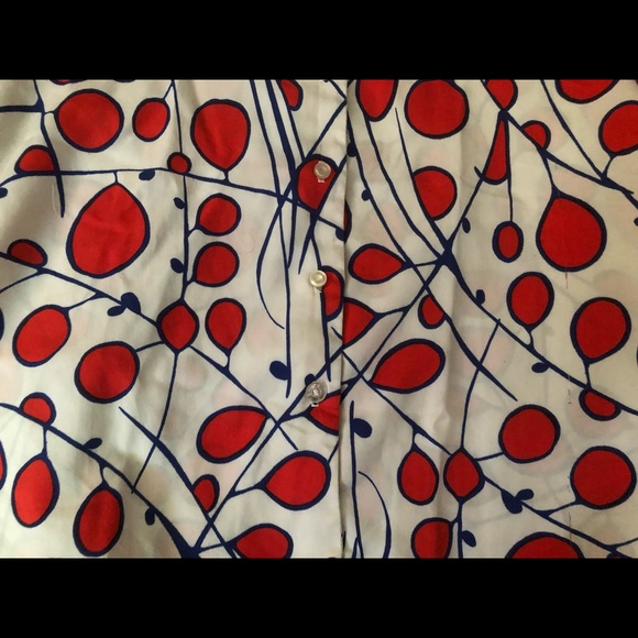 Vintage 1960s Ship’n Shore ltd ed Blouse Top size 36 M L Excellent Condition! - Picture 2 of 9